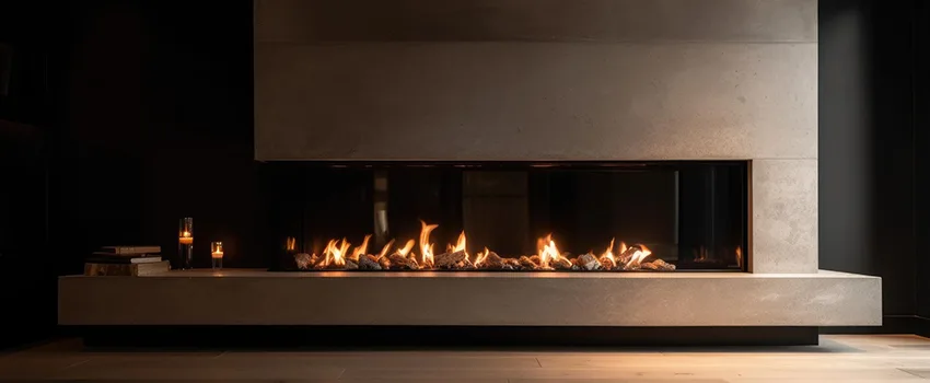 Gas Fireplace Ember Bed Design Services in Gadsden, Alabama