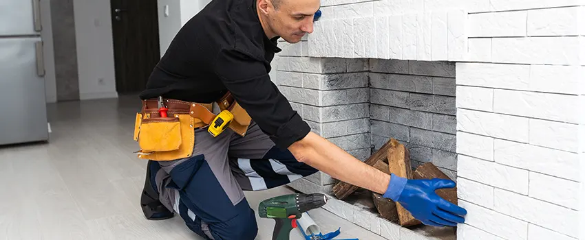 Fireplace Damaged Damper Frame Repair Services in Gadsden, Alabama